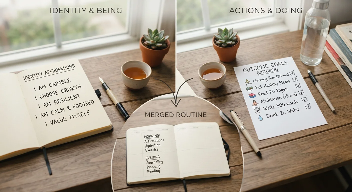 Identity-Based vs. Outcome-Based Habit Formation