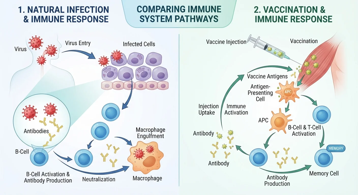 Natural Immunity vs. Vaccine-Induced Immunity: A Scientific Comparison