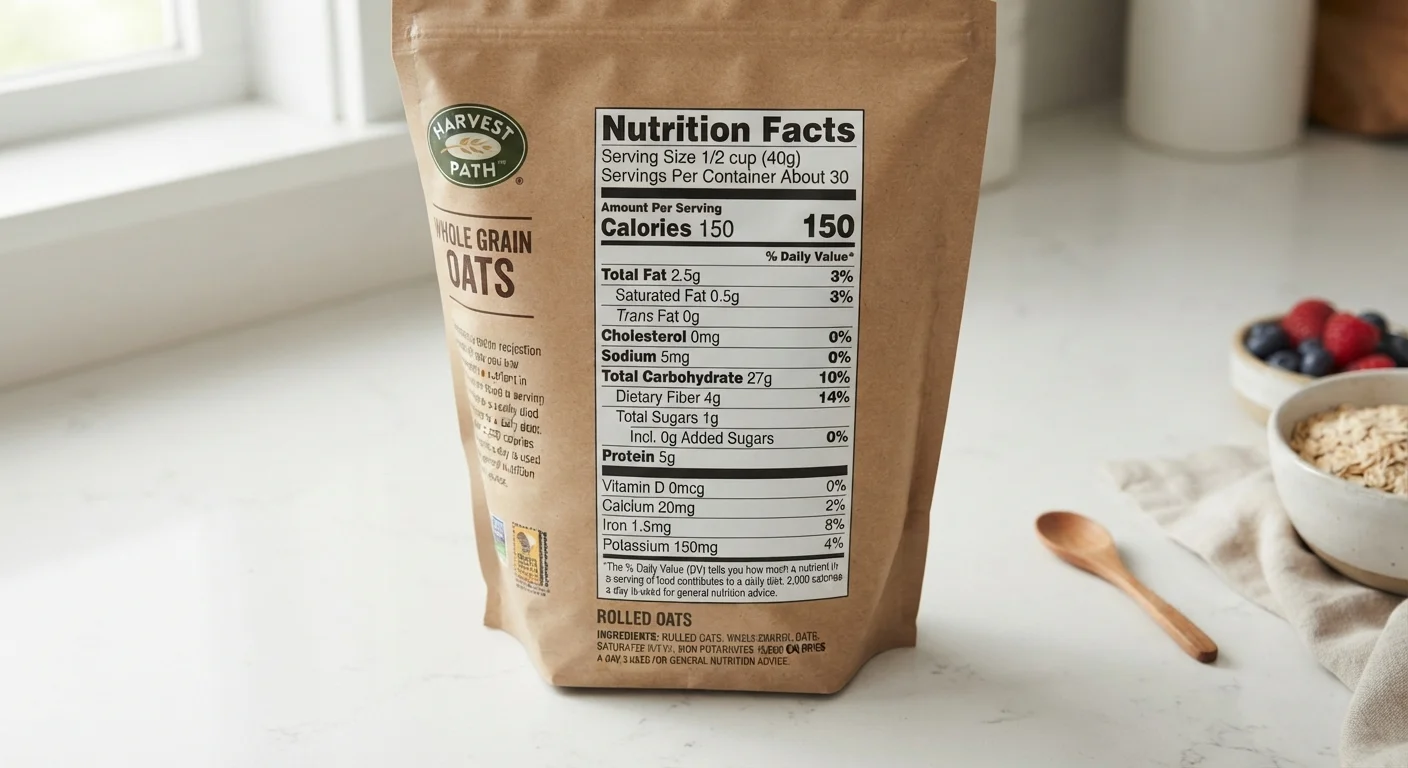 Reading a Nutrition Label: What Each Section Is Actually Telling You