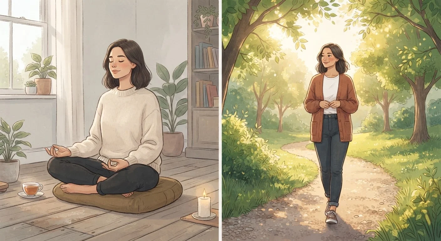 Sitting Meditation vs. Movement-Based Mindfulness