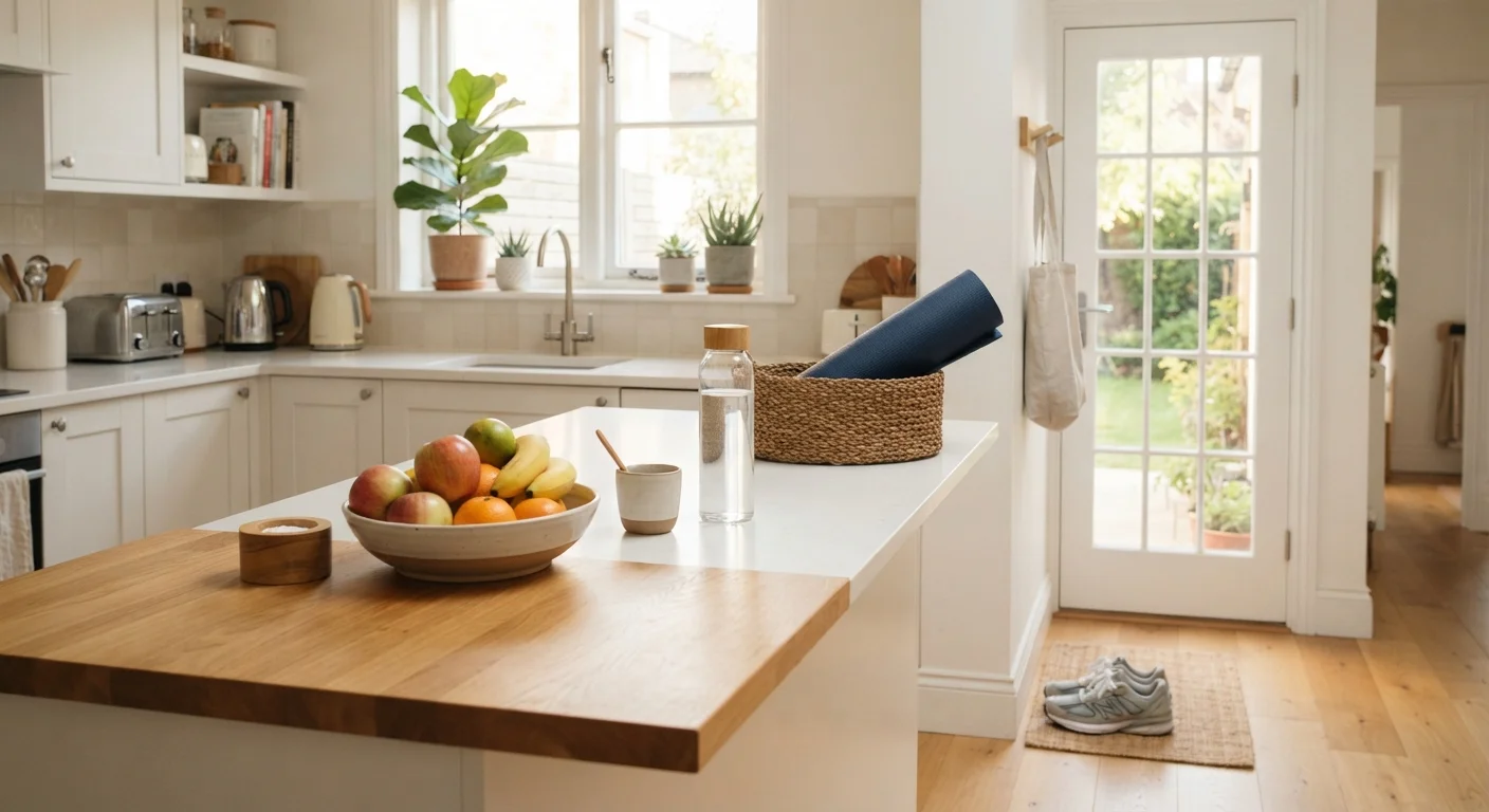 The Role of Environment Design in Making Good Habits Automatic
