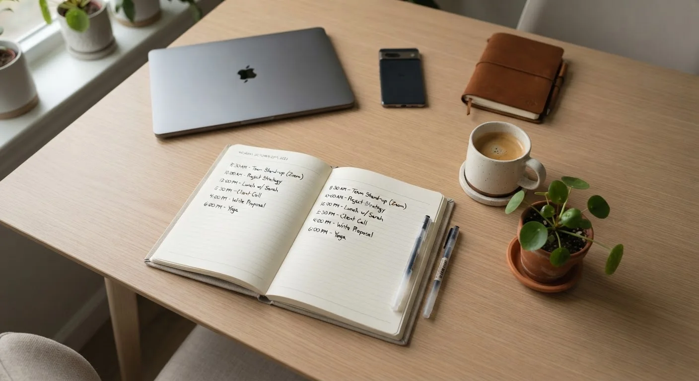 The Trade-Offs of Highly Structured Days