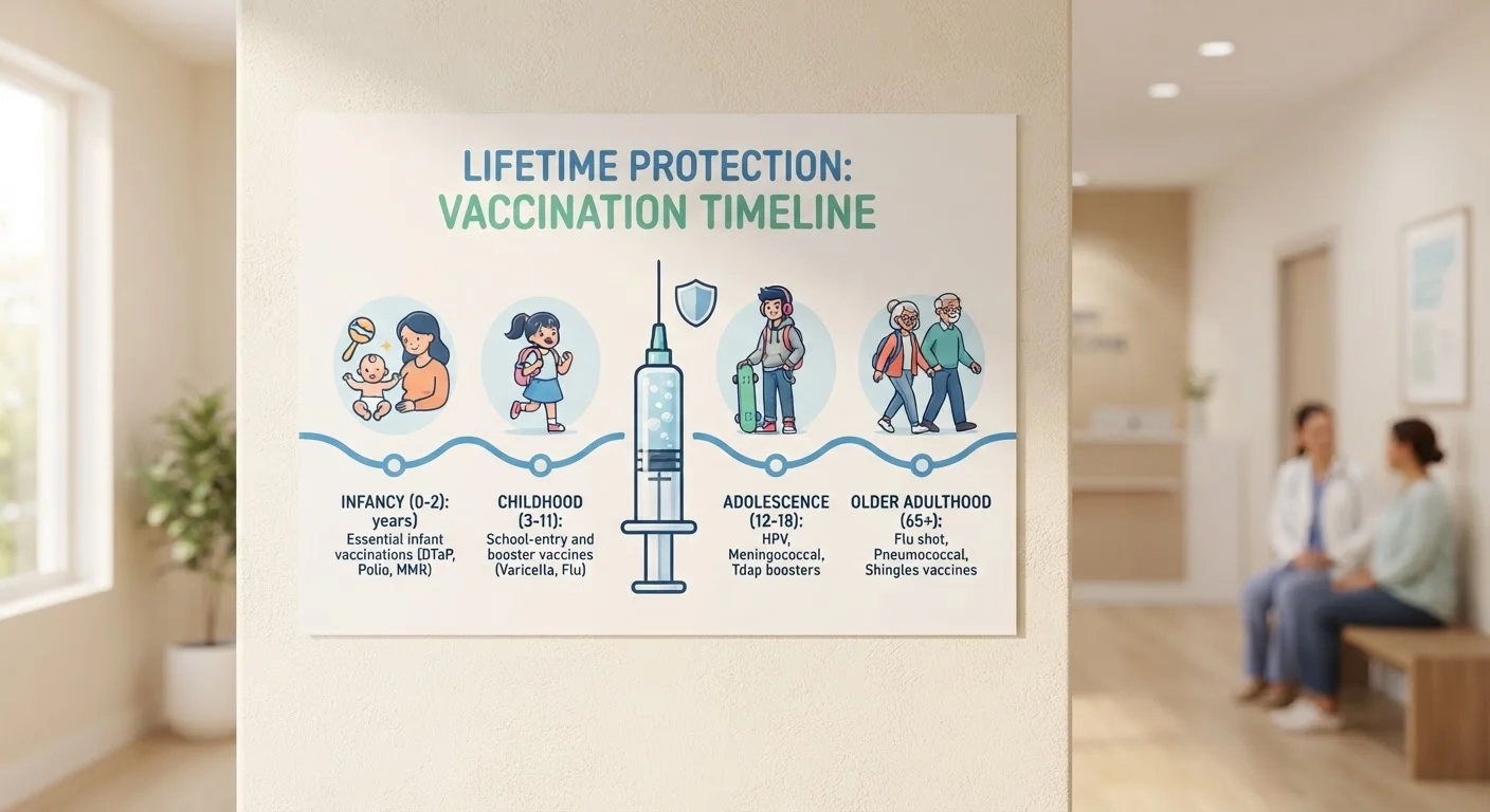 Vaccine Schedules From Infancy to Later Life